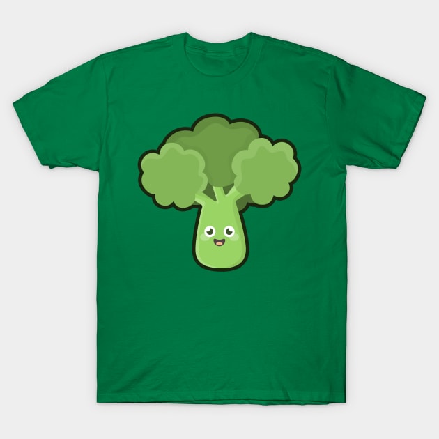 Kawaii Broccoli T-Shirt by KawaiiNir